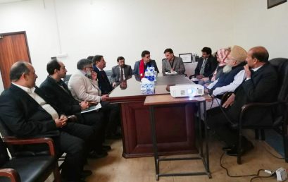 UET affiliation team visit at SCET 2019