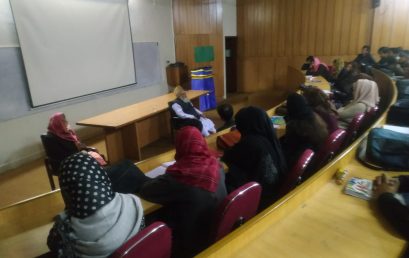 Lecture delivered by Dr. Saleem to CS batch 10