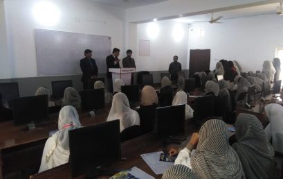 SCET introductory session Aspire College Burewala (Girls Campus)
