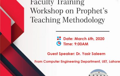 Faculty Training Workshop