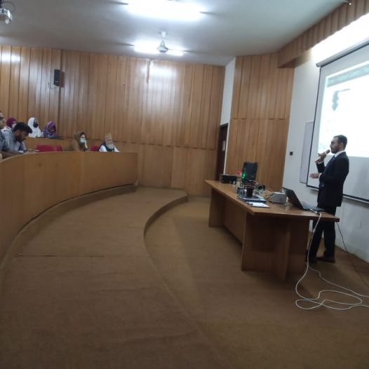Seminar on ” LabVIEW for Data Acquisition and control system” by Electrical engineering Department at SCET
